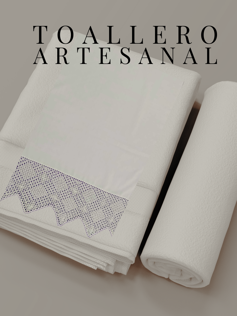 Toallero artesanal